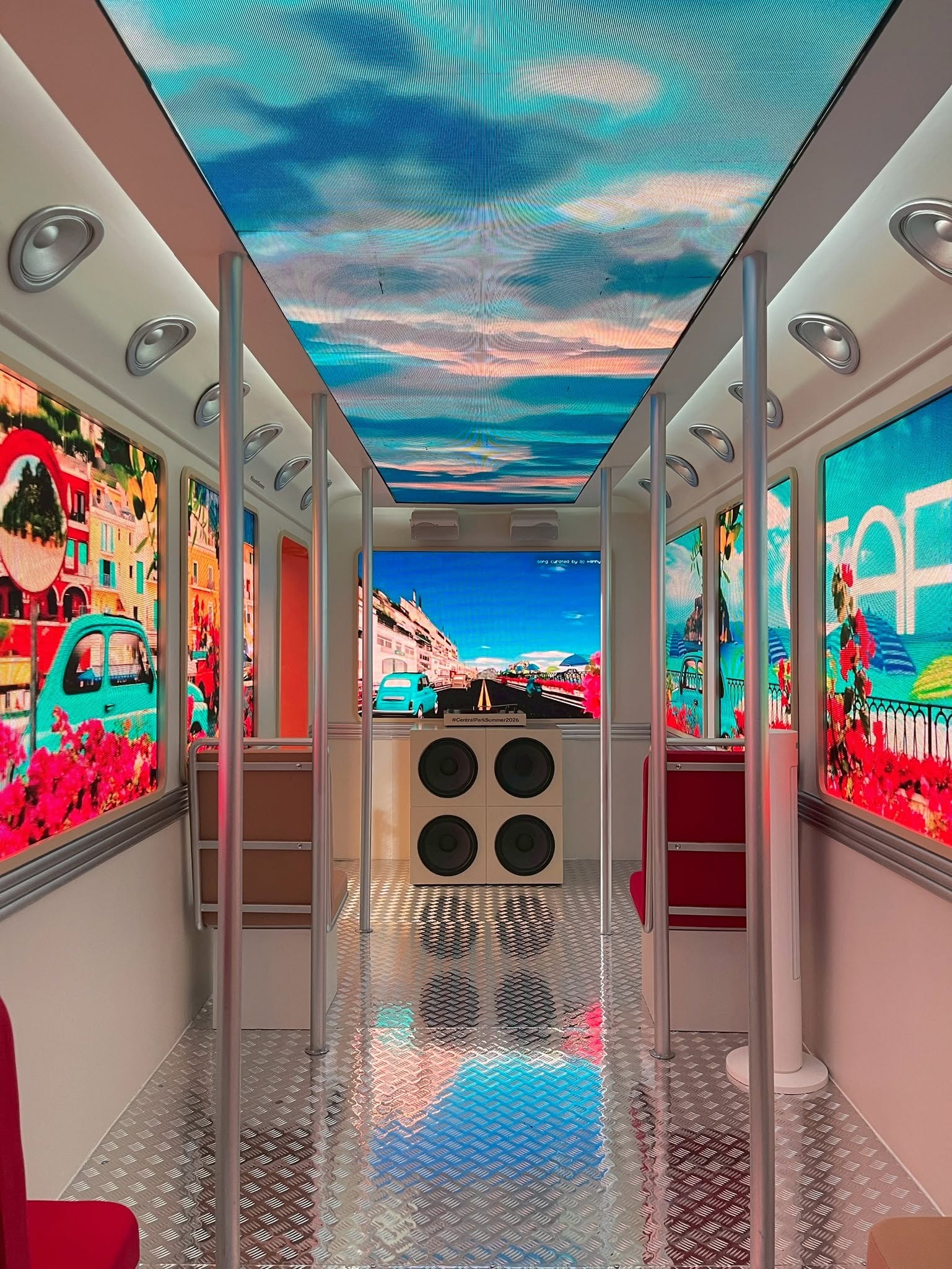 Park Silom Interactive Experience indoor LED display installation